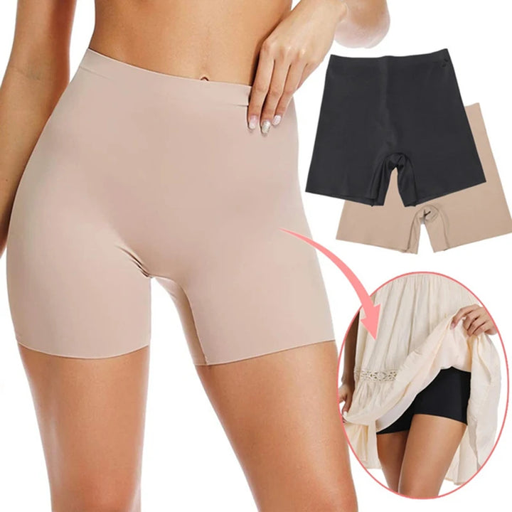 Thigh Slimmer Shapewear Panties for Women - High Waist Tummy Control Slip Shorts, Seamless Cincher Girdle Body Shaper