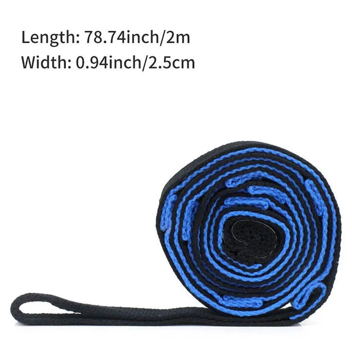 Anti Gravity Yoga Belts Stretch Strap with Loops Pilates Workout Leg Stretching Band Exercise Yoga Rope Air Hammock Accessories