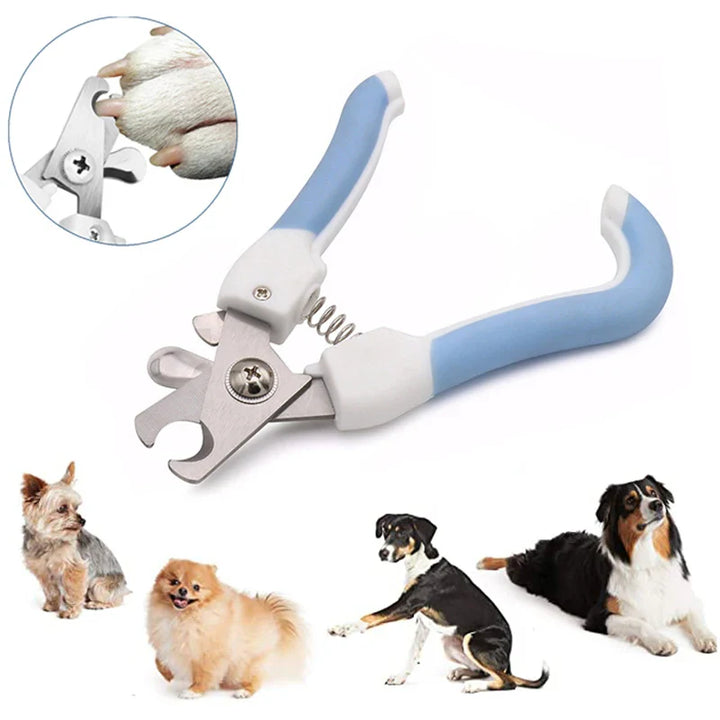 Stainless Steel Pet Nail Clipper – Labor-Saving Nail Trimmer for Dogs and Cats, Convenient Grooming Tool