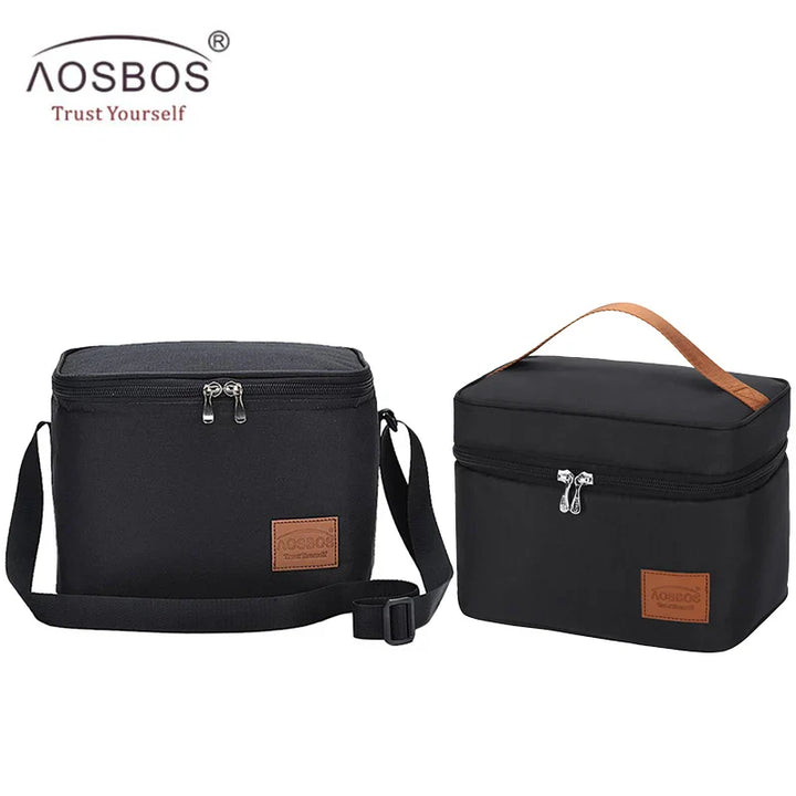 Portable Thermal Lunch Bags | Fashionable Picnic Cooler and Insulated Travel Food Tote | For Women, Kids, and Men