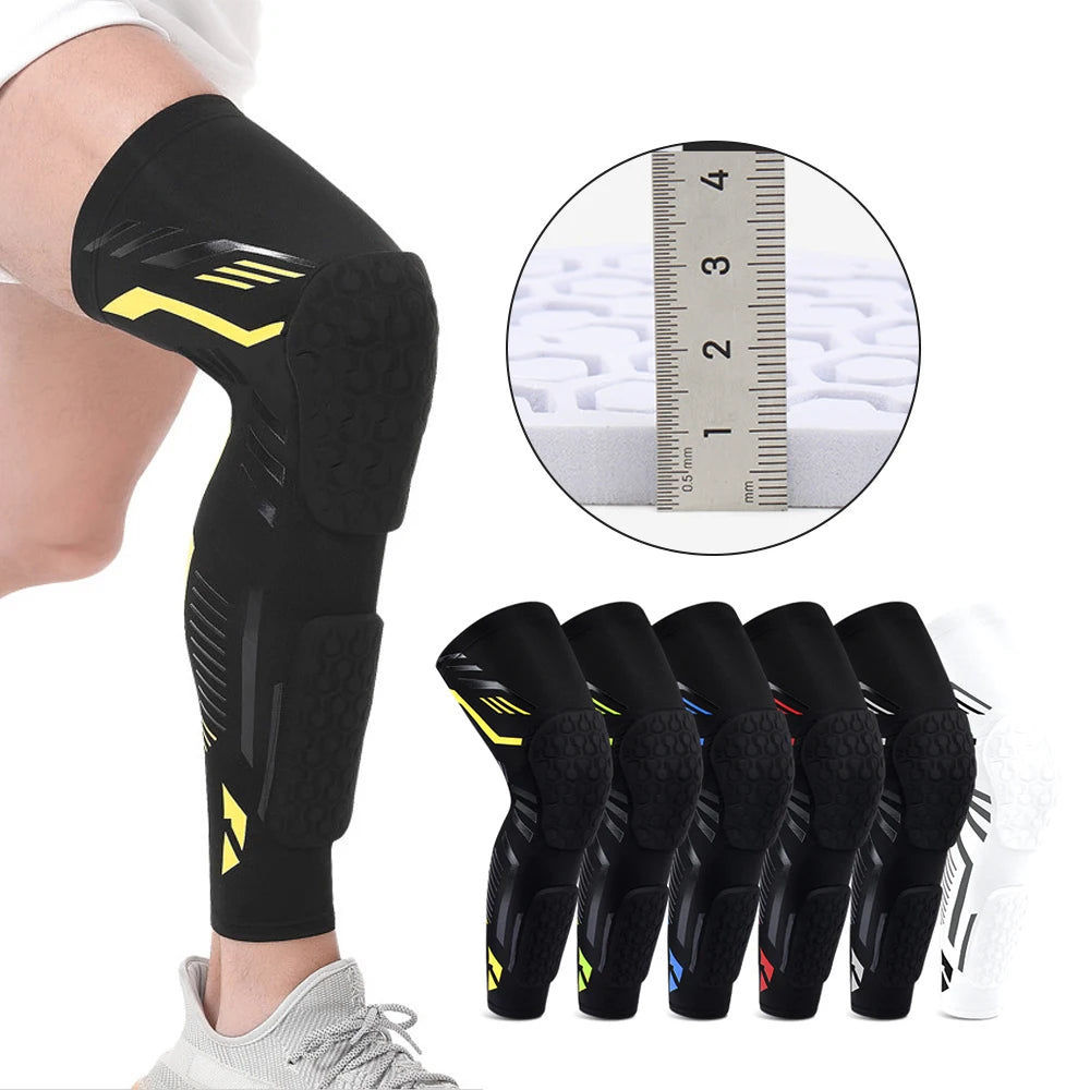 1 piece Knee Brace, Knee & Calf Pad, Thigh Compression Leg Sleeve Protection for Youth Adults Sports Basketball Running