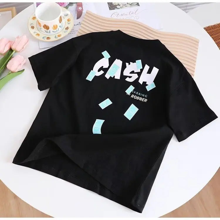 Summer Fashion Children's Clothing Street Fashion Short Sleeve