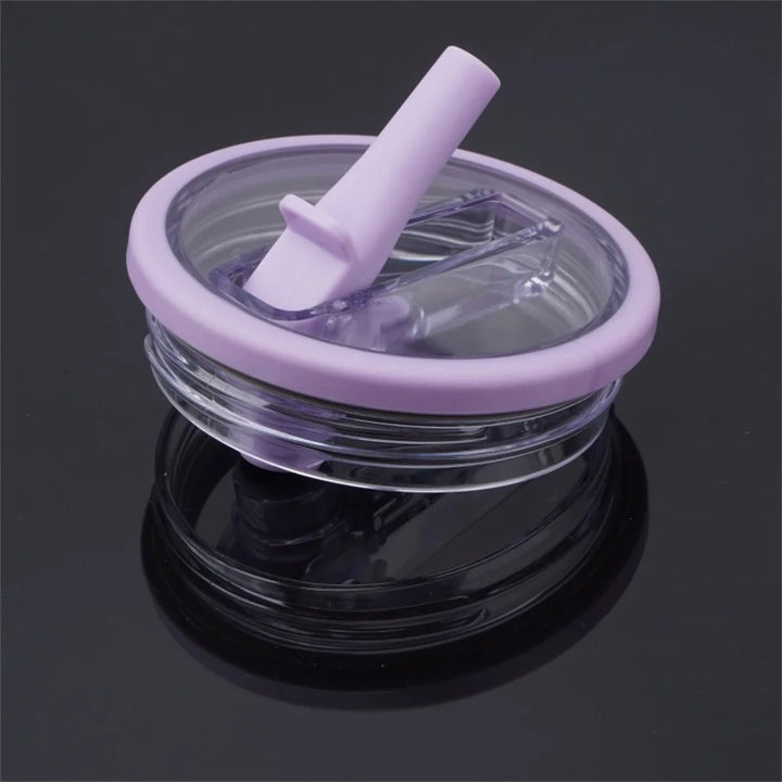 Leak-Proof Folding Straw Lid - Replacement for Stanley 40oz Tumbler & Water Bottles