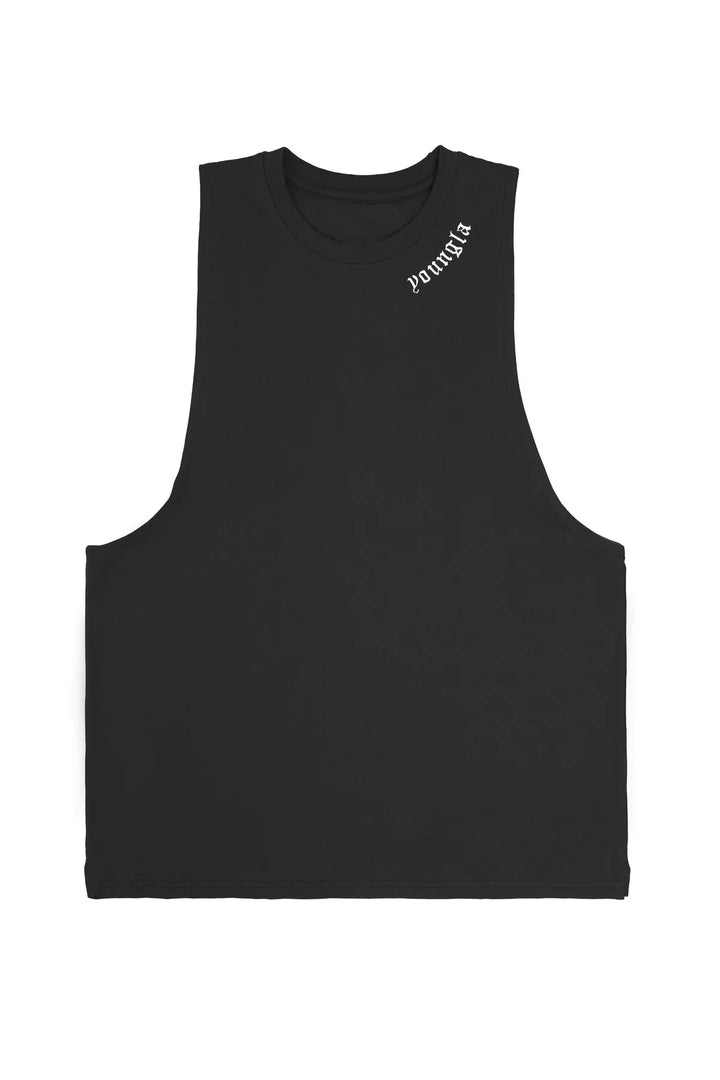 Men’s Tank Top - Cotton Sleeveless Shirt for Basketball & Fitness Training