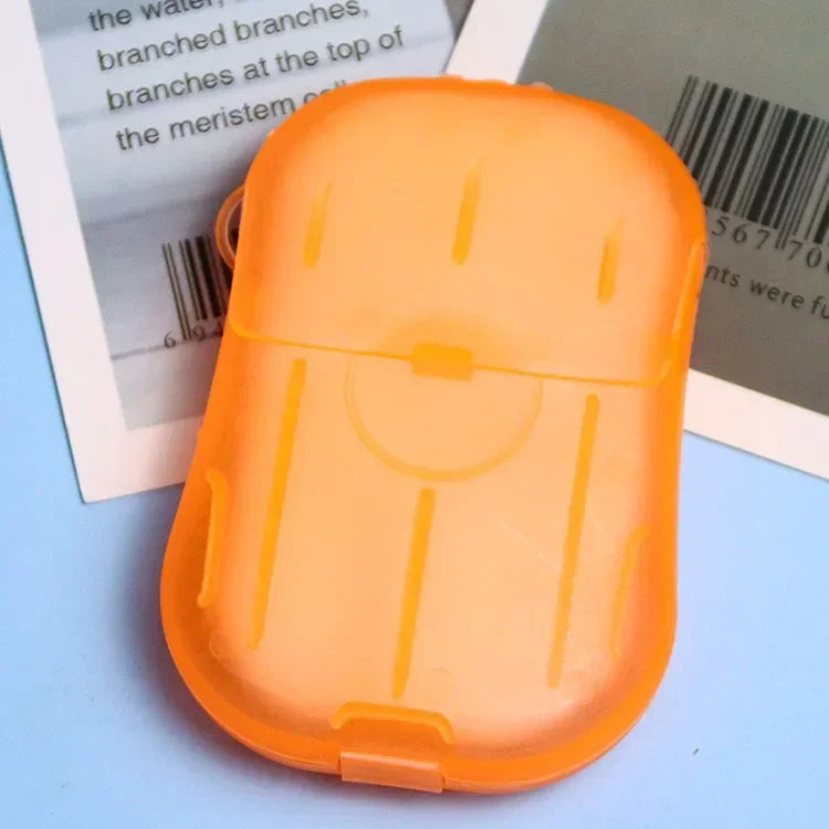 Mini Disposable Paper Soap Portable Travel & Camping Handwashing Supplies