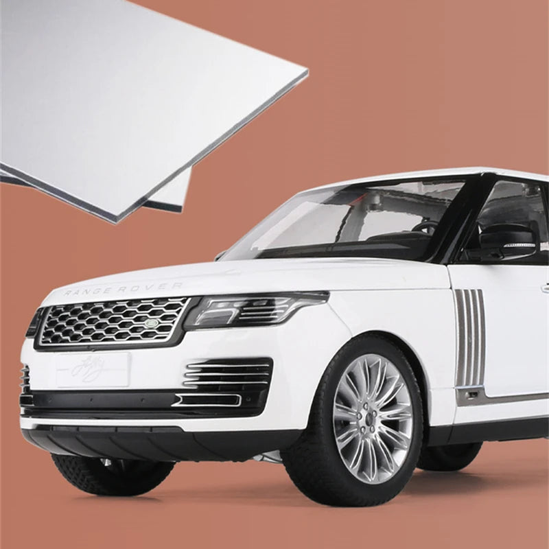 Range Rover Sports SUV Alloy Metal Car Model Diecasts Off-road Vehicles Car Model Sound and Light Collection Kids Toys Gift