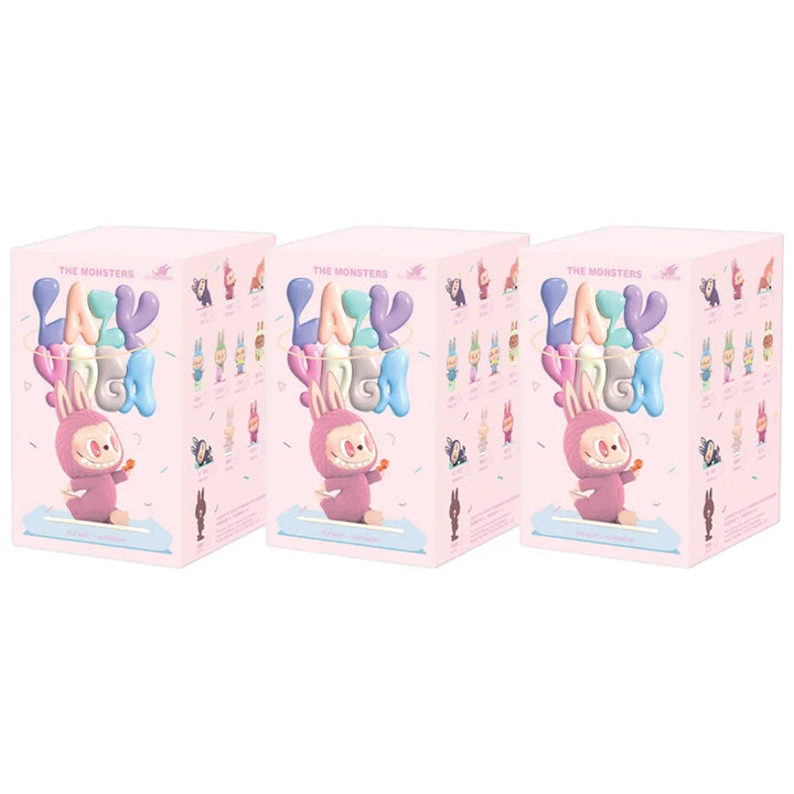 Blind Boxes Labubu The Monsters Lazy Yoga Series Blind Box Labubu Anime Action Figure Surprise Toy Mystery Box Collection Gifts