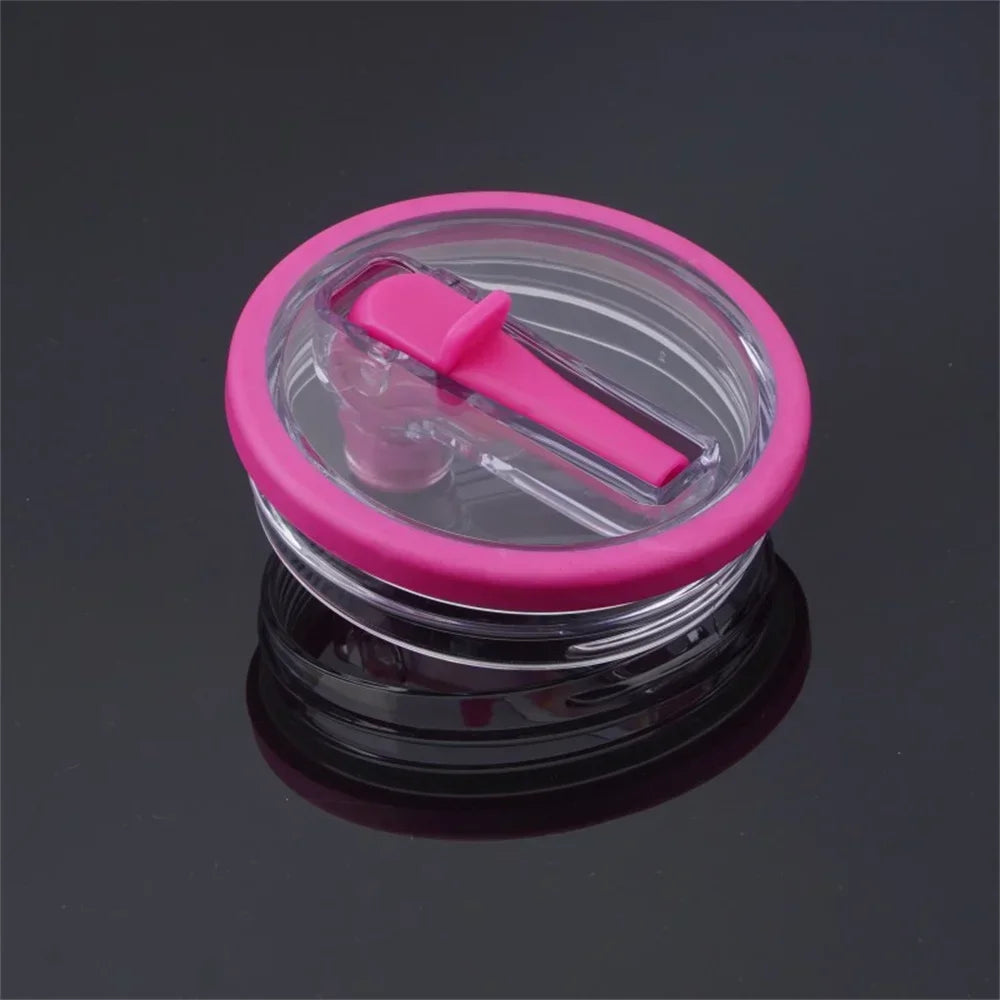 Leak-Proof Folding Straw Lid - Replacement for Stanley 40oz Tumbler & Water Bottles