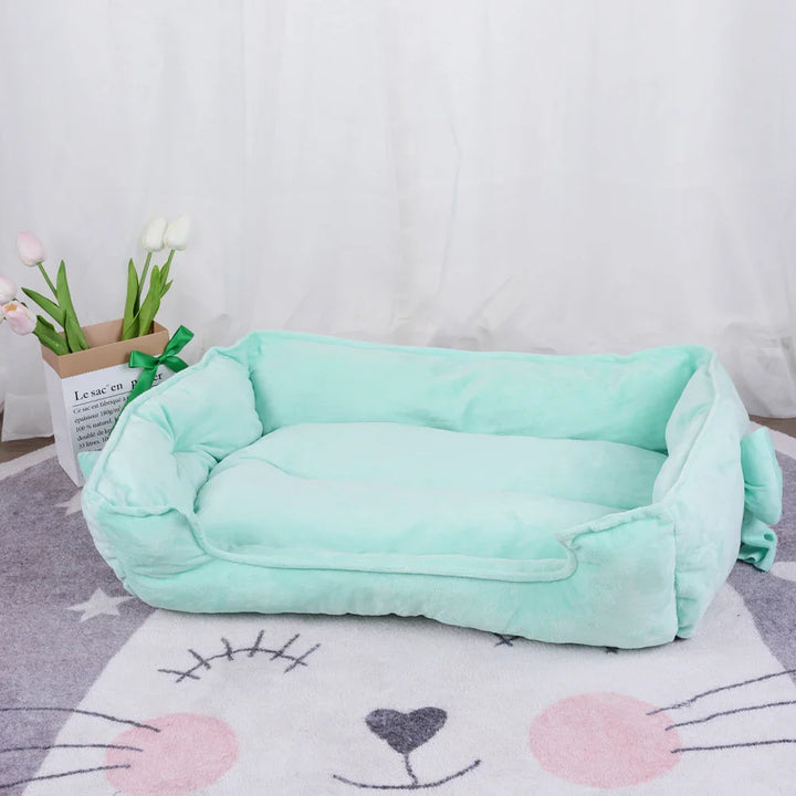 Sofa Bed for Dogs and Cats, Medium and Small Beds for Pets, Accessories for All Breeds, Large Bedding, Pet Kennel Baskets, Supplies