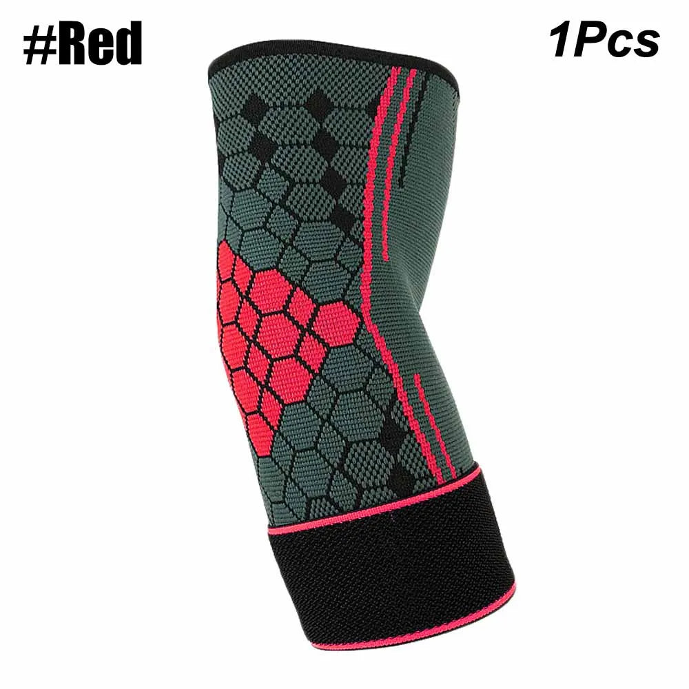 1 or 2 Pieces Elbow or Knee Pad Support Sleeve Adjustable Sports Outdoor Cycling Gym Guard Brace For Tendonitis Arthritis Pain Relief