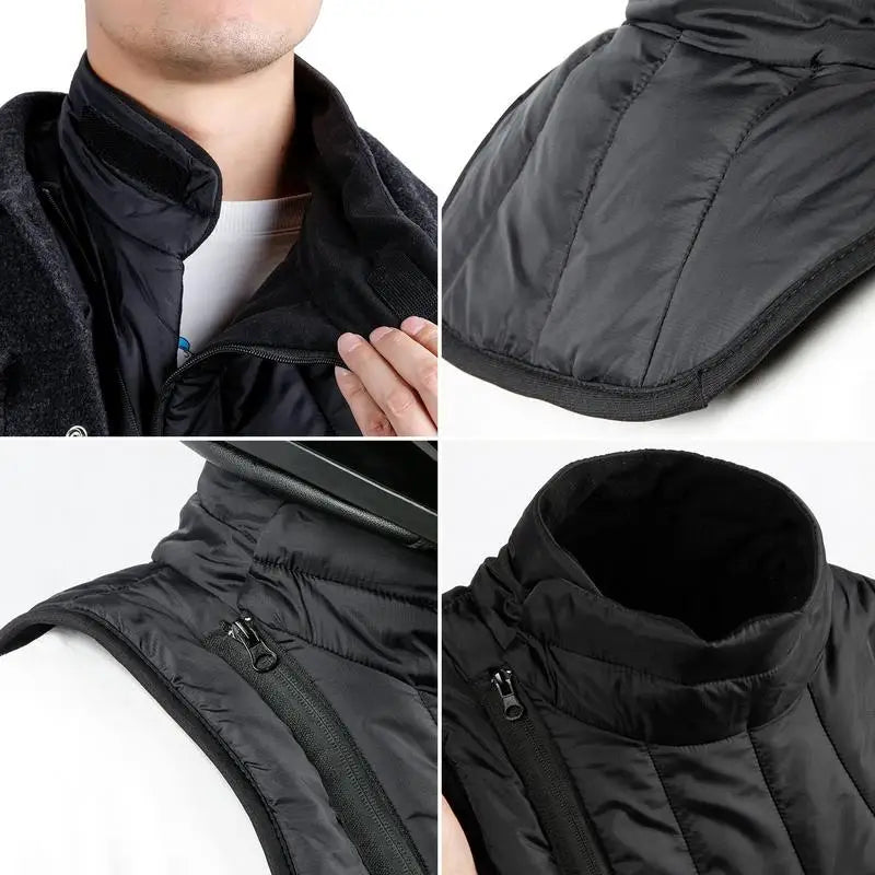 Winter Warm Neck Chest Warmer – Windproof Motorcycle Thermal Scarf for Men and Women, Moto Neck Cloak for Cycling and Motorbike