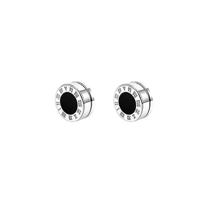 Magnetic Crystal Stud Earrings - Non-Piercing Punk Zircon Clip-Ons for Men & Women