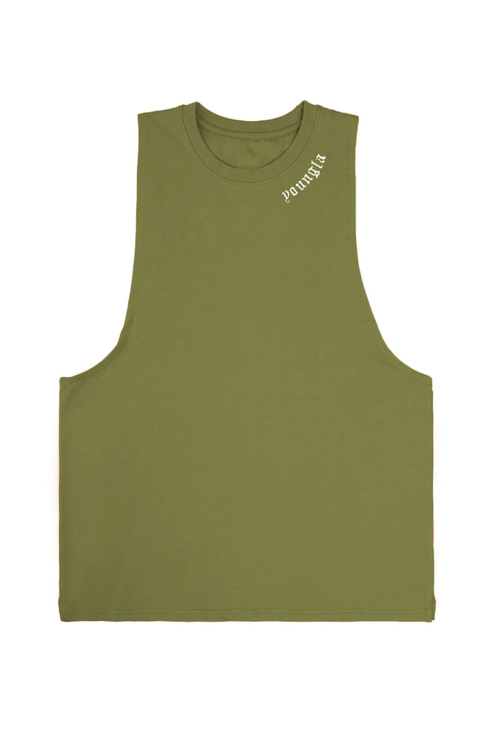 Men’s Tank Top - Cotton Sleeveless Shirt for Basketball & Fitness Training