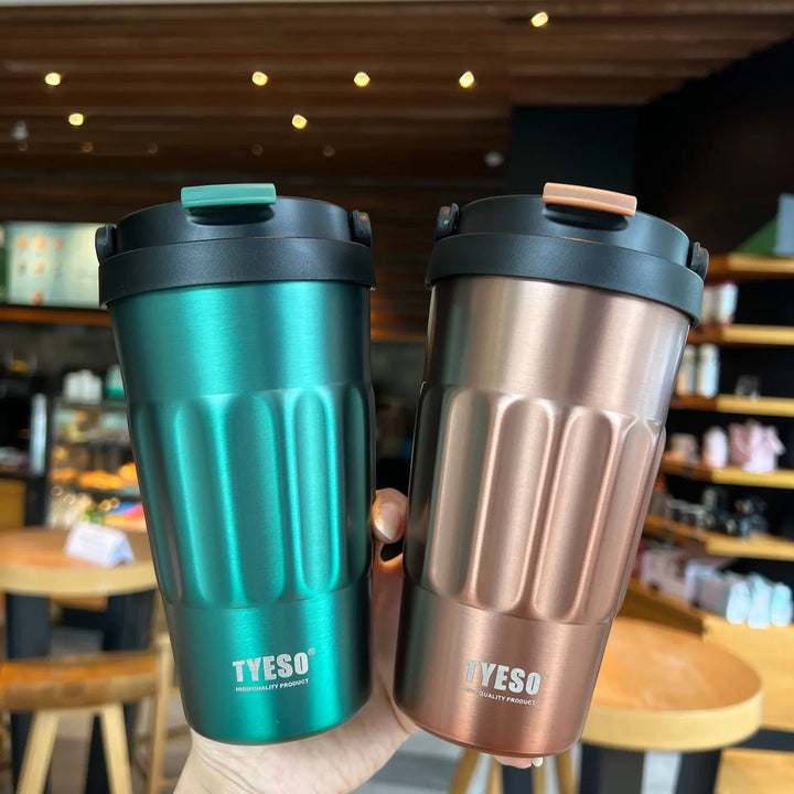 400ml/500ml Stainless Steel Thermos - 304 Insulated Car Tumbler for Hot Coffee & Drinks