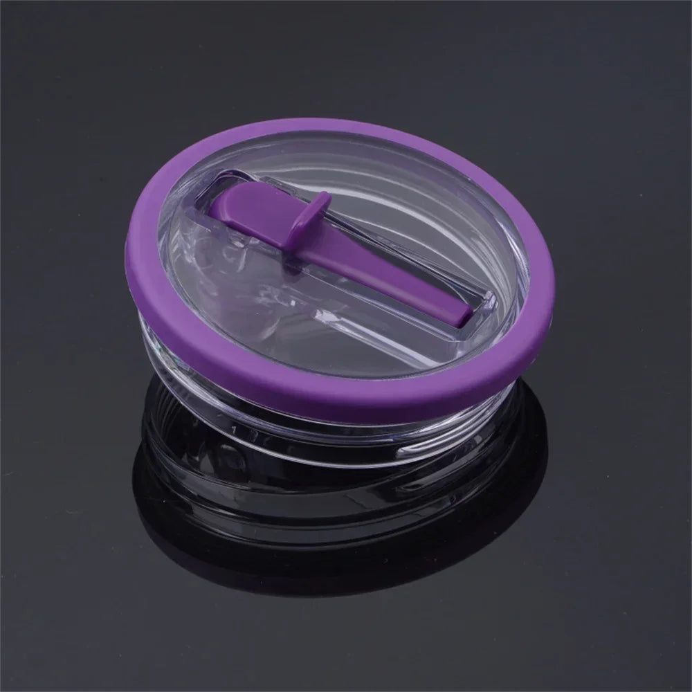 Leak-Proof Folding Straw Lid - Replacement for Stanley 40oz Tumbler & Water Bottles