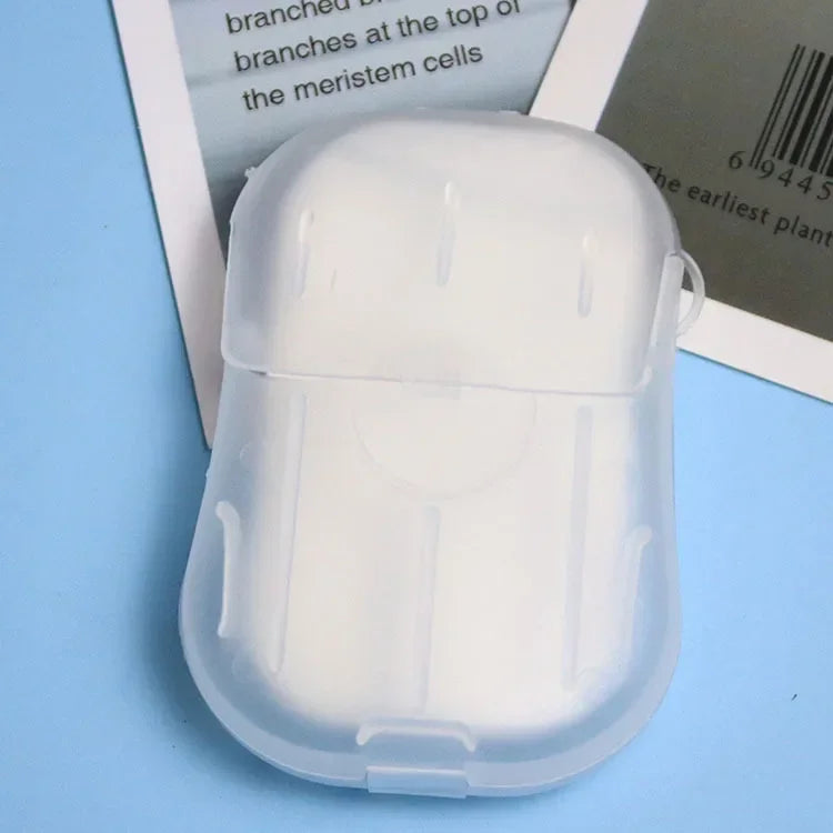 Mini Disposable Paper Soap Portable Travel & Camping Handwashing Supplies