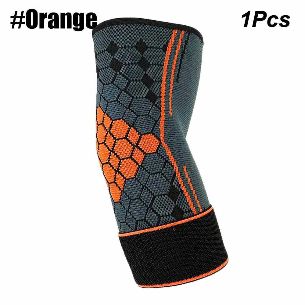 1 or 2 Pieces Elbow or Knee Pad Support Sleeve Adjustable Sports Outdoor Cycling Gym Guard Brace For Tendonitis Arthritis Pain Relief