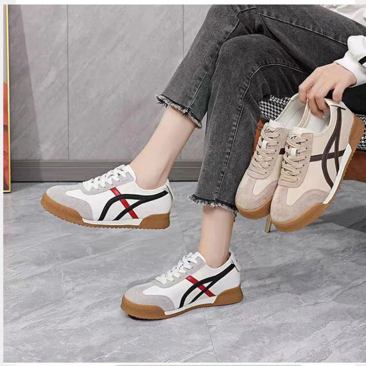 Fashion Women's Versatile Casual Sneakers - Girls' Platform Light Board Shoes, Comfortable & Breathable Trainers