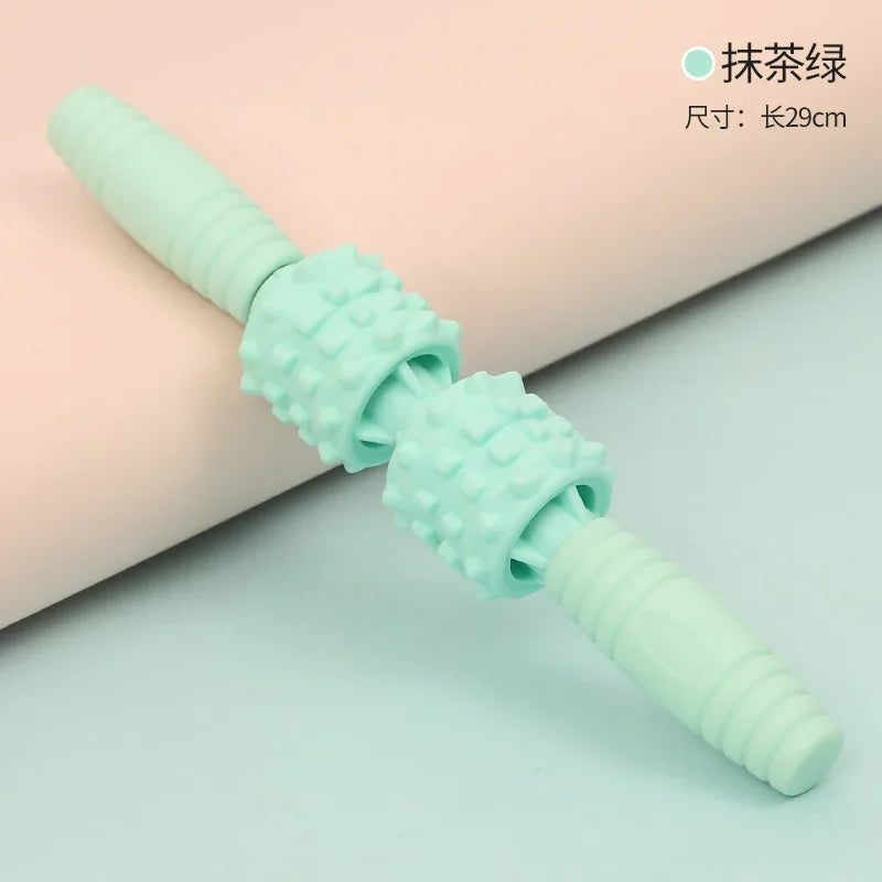 Yoga Thorn Ball Roller Fangs Massage Fitness Shaping Relax Muscles Multi-functional Fitness Yoga Massage Stick