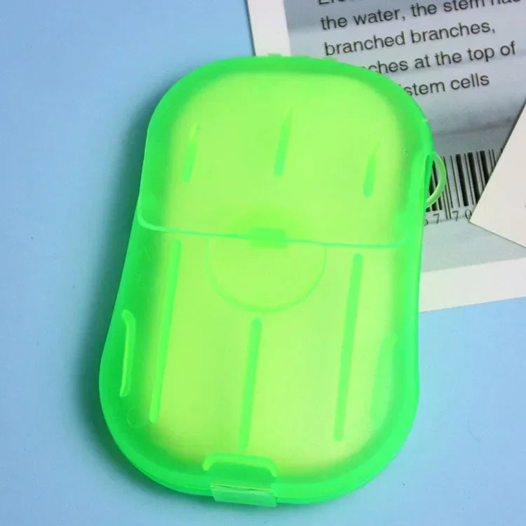 Mini Disposable Paper Soap Portable Travel & Camping Handwashing Supplies