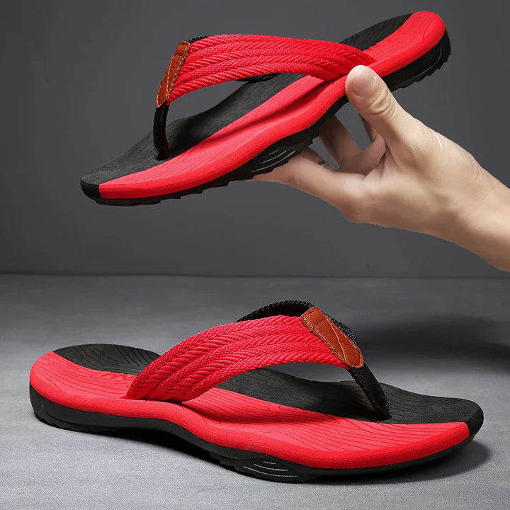 New Soft Men's Flip-Flops – Comfortable Summer Beach Sandals for Casual and Outdoor Wear