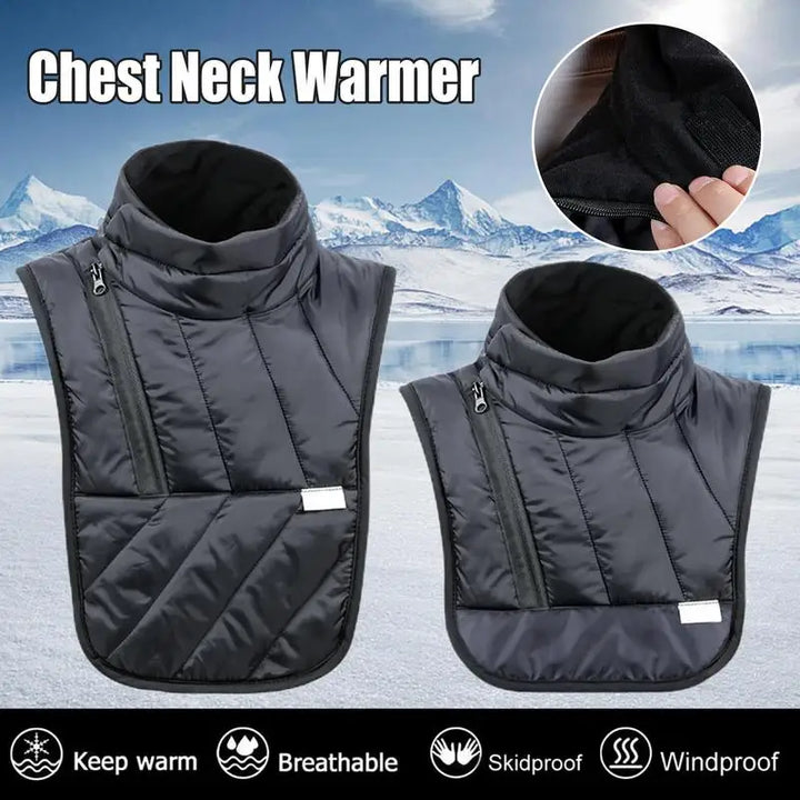 Winter Warm Neck Chest Warmer – Windproof Motorcycle Thermal Scarf for Men and Women, Moto Neck Cloak for Cycling and Motorbike