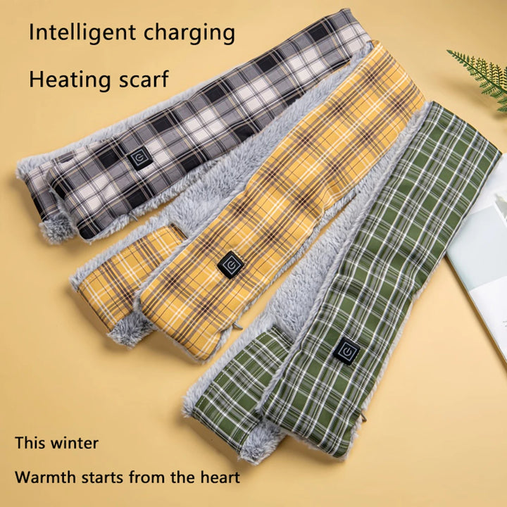 Electric Heating Scarf – Winter Heated Neck Protection for Men and Women, Cold Prevention with Adjustable Heating Levels