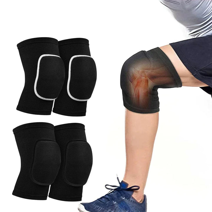 Protective Sports Knee Pads for Men Women, Kids Knees, Knee Braces, Dance, Yoga, Volleyball, Football, Cycling, Tennis, 1Pair