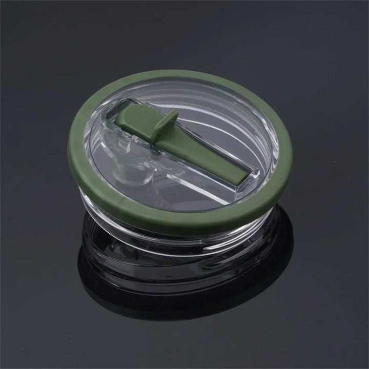 Leak-Proof Folding Straw Lid - Replacement for Stanley 40oz Tumbler & Water Bottles